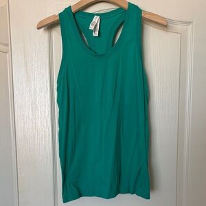 Athleta Teal Racerback Tank Top